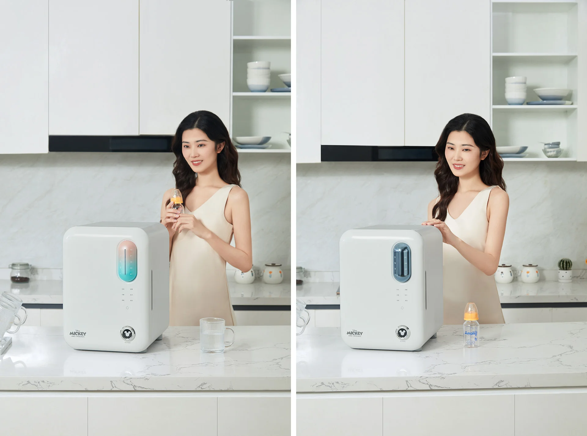 Baby Bottle Sterilizer Product Visuals ecommerce product visual
