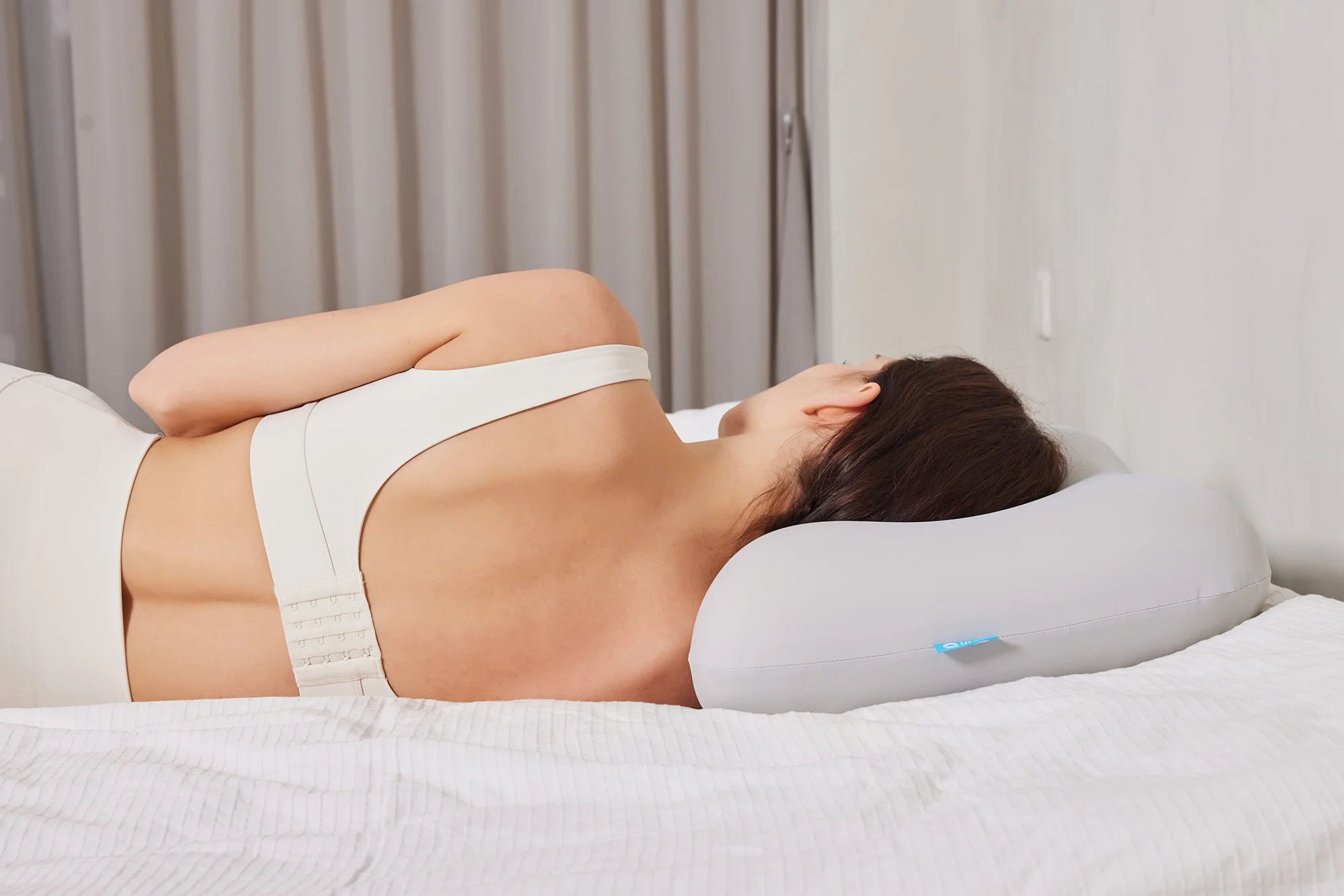 Ergonomic Pillow Lifestyle Photography visual production example