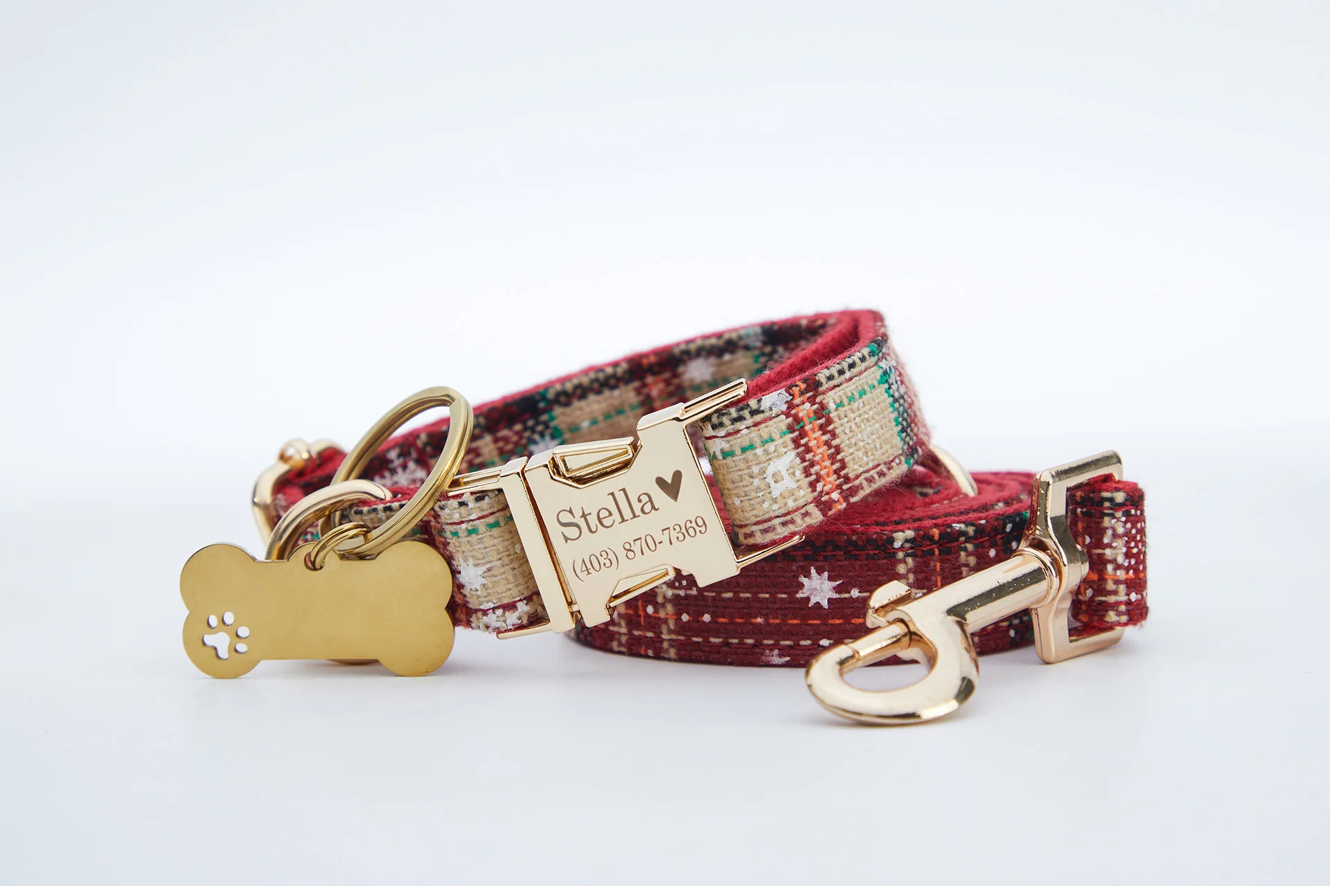 Personalized Pet Accessories visual production example