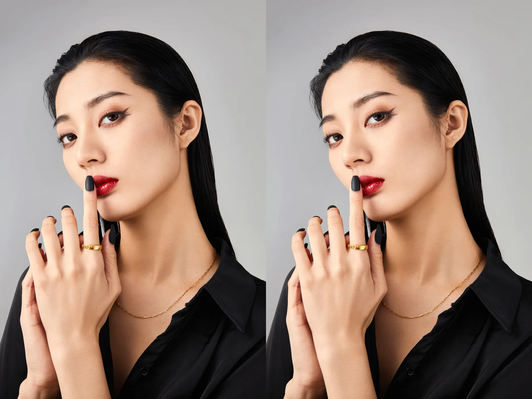 Earring and Jewelry Model Photography commercial photography example